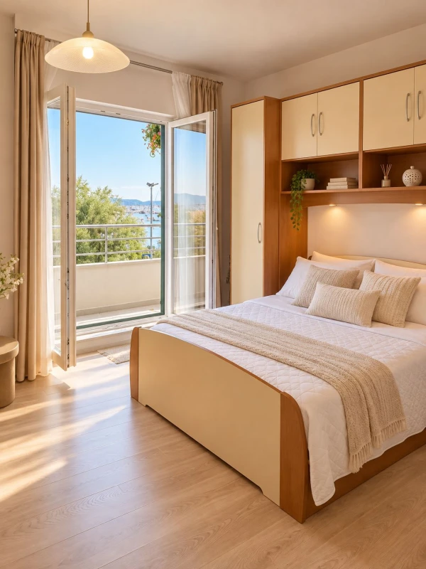 Beach apartment Ana - Wake up to the sea, balcony, terrace, garden & parking, Murter - Dalmatia, Murter
