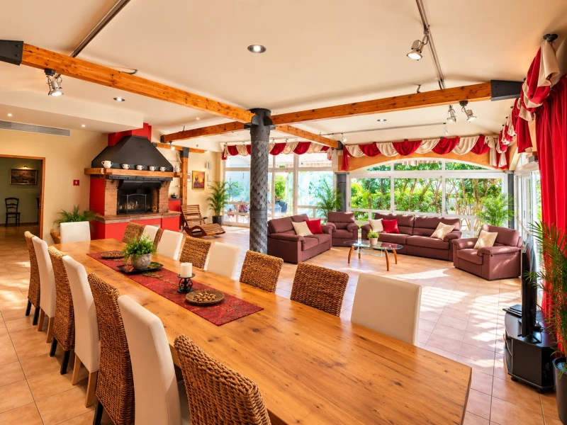 Villa VEDORNA - big wellness house near beach, wellness room, game room, playground & bbq, Pomer - Istria, Wohnzimmer