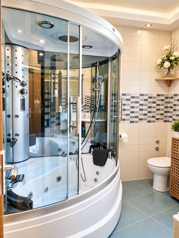 Luxury apartment Marin, Kupaonica / wc