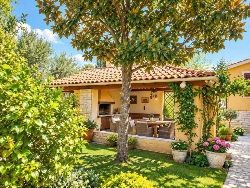 Luxury apartment Marin - summer paradise, terrace, garden, summer kitchen & bbq, near the beaches, Pomer - Istria, Pomer