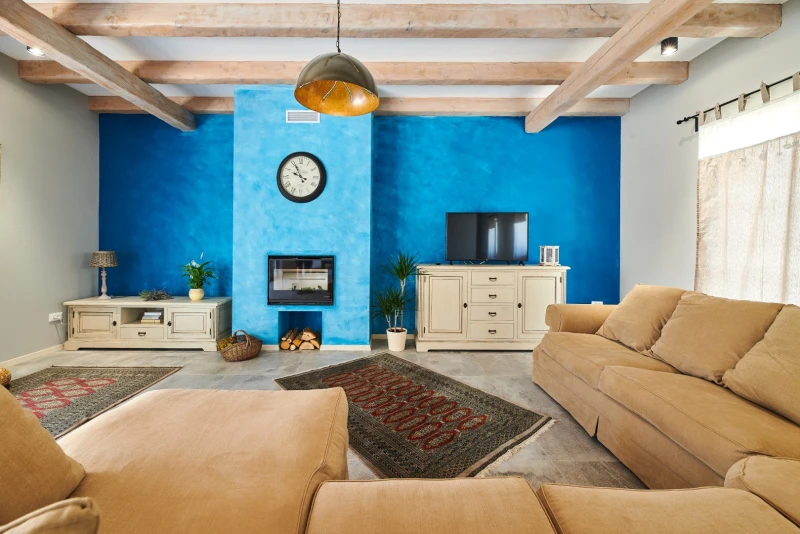 Casa Celeste, Dnevni boravak