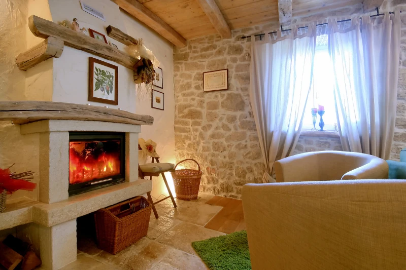 Casa Buscina, Living room