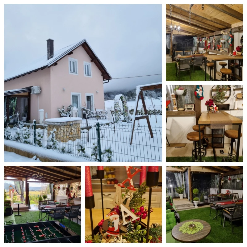 Villa in der Nähe berühmter Reiseziele in der Region Lika