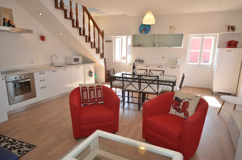 Casa Epulona Apartment, Living room