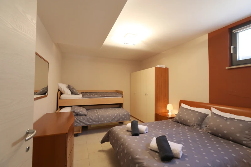 Apartman 1, Sobe