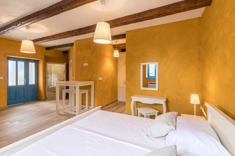 Villa Boccordi, Sobe