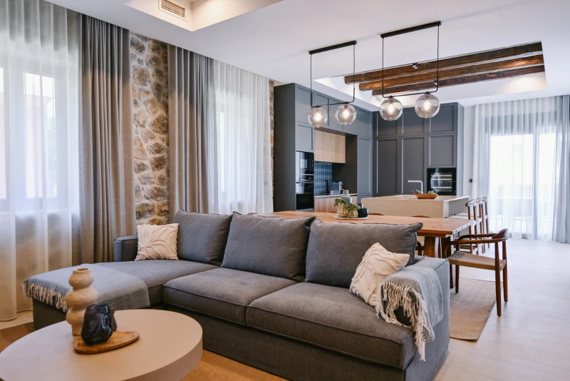 Villa Figa II, Wohnzimmer