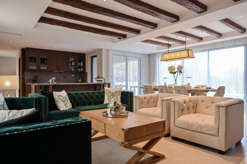 Villa Figa I, Wohnzimmer