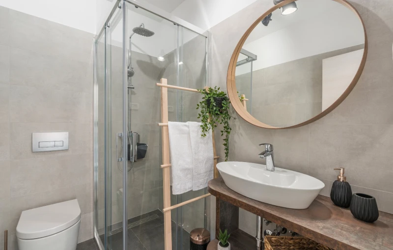 Apartment Moon, Badezimmer / WC