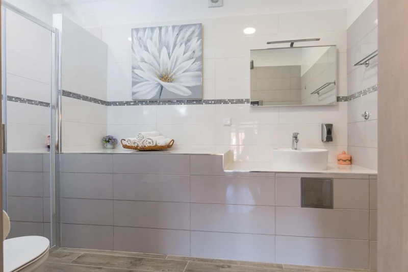 Big Terrace apartment, Bathroom / WC