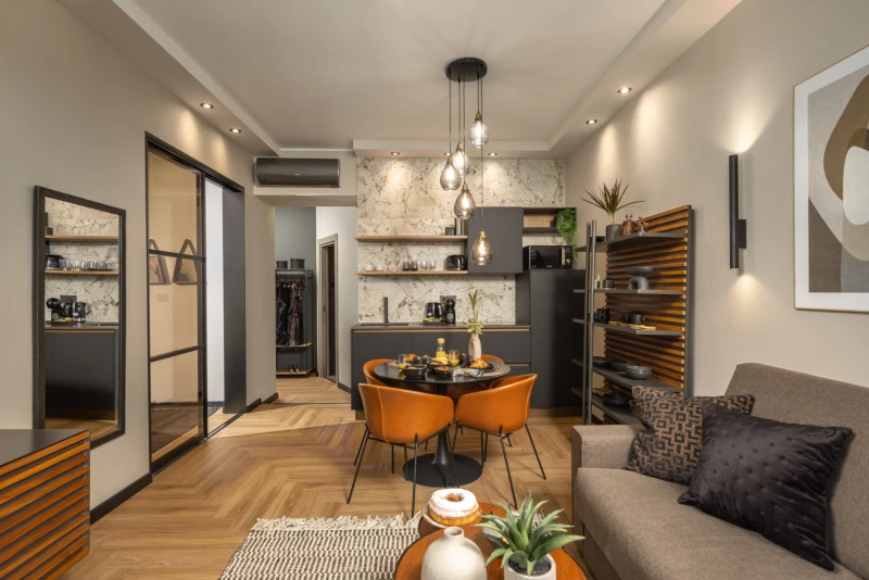 Apartment 3, Living room