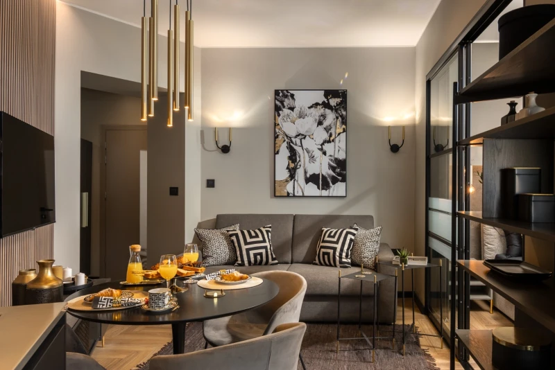Apartment 1, Living room