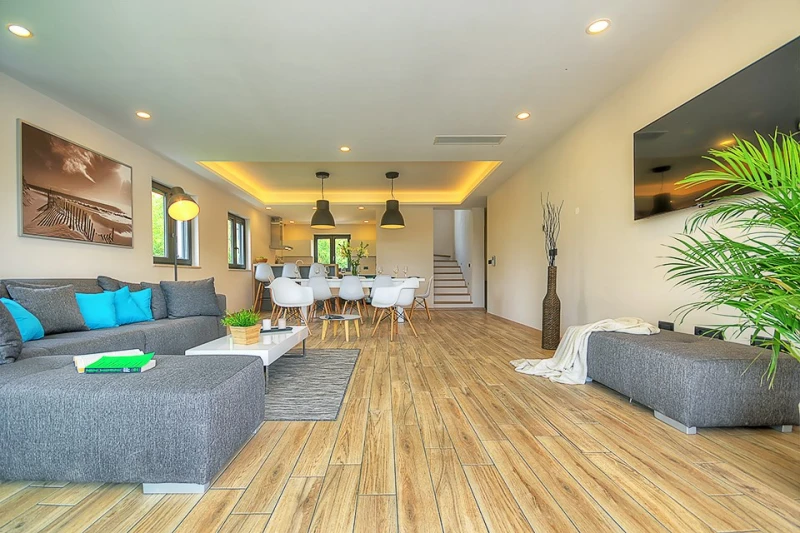 Villa Onyx, Wohnzimmer