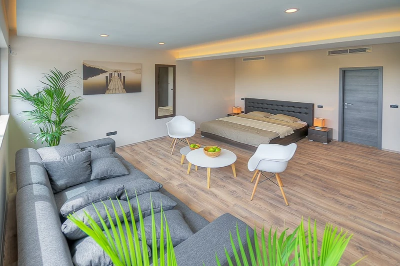Villa Onyx, Wohnzimmer