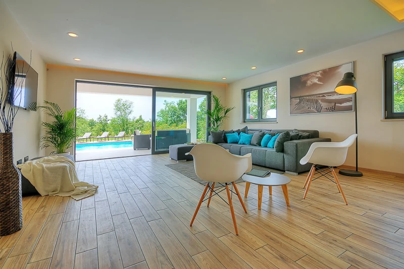 Villa Onyx, Wohnzimmer