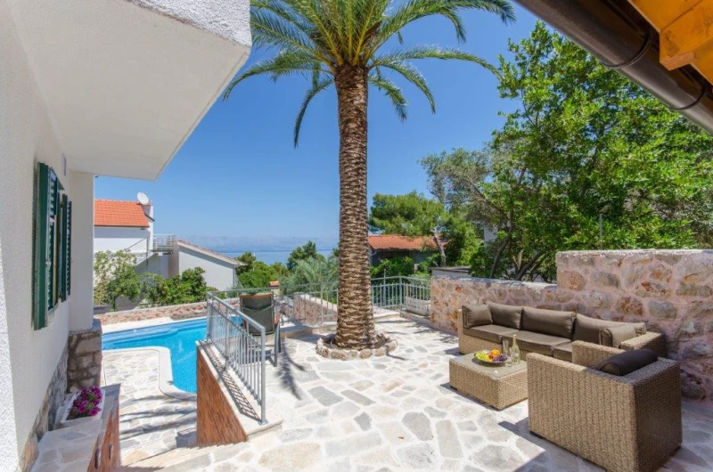 Villa Blue and Green, Dnevni boravak