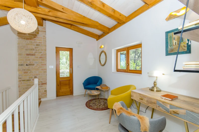 Villa Blue and Green, Dnevni boravak
