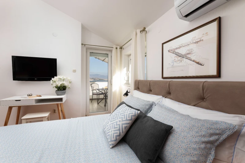 Stay in Baška, Living room