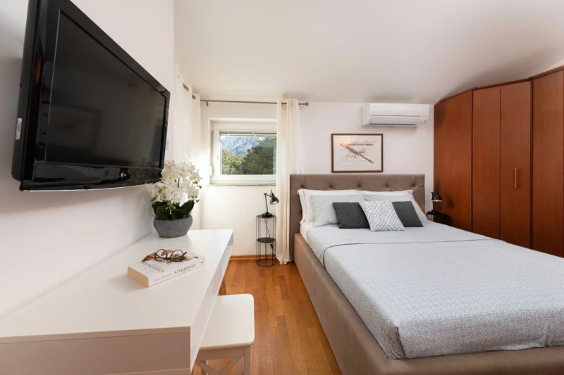 Stay in Baška, Living room