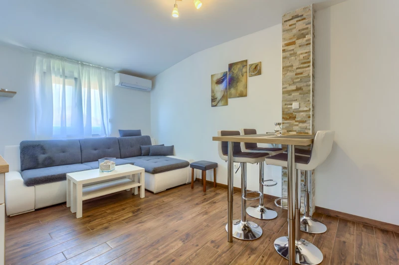Apartment 1 + A, Wohnzimmer