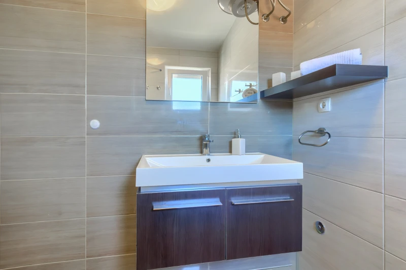 Apartment 1 + A, Badezimmer / WC
