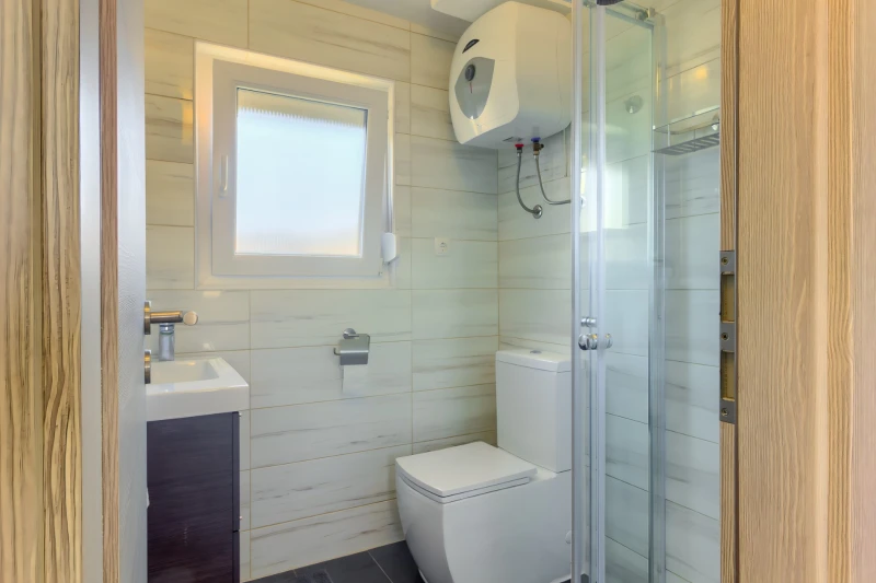 Apartment 1 + A, Badezimmer / WC