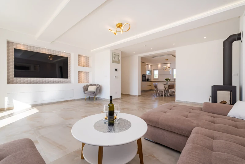 Apartman Seaview, Living room