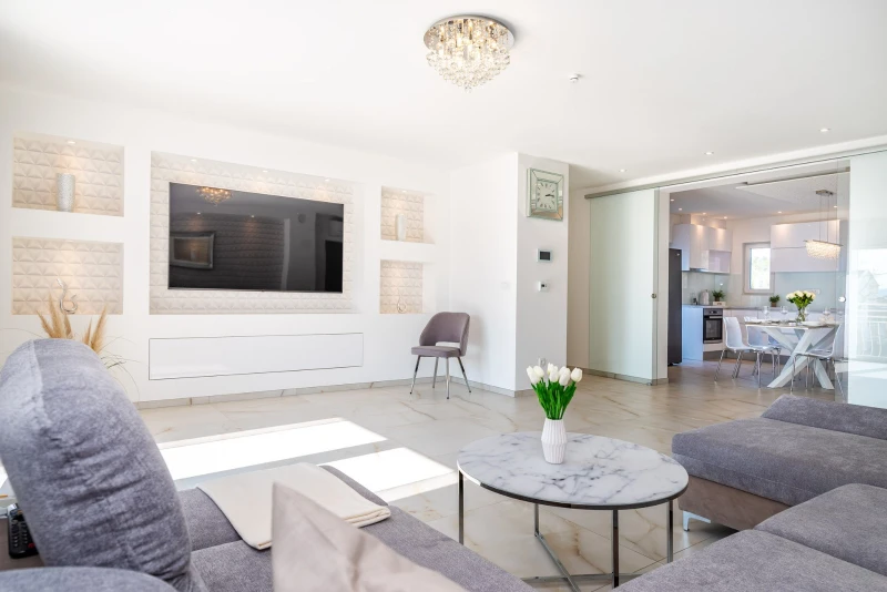Apartman Sunset, Living room