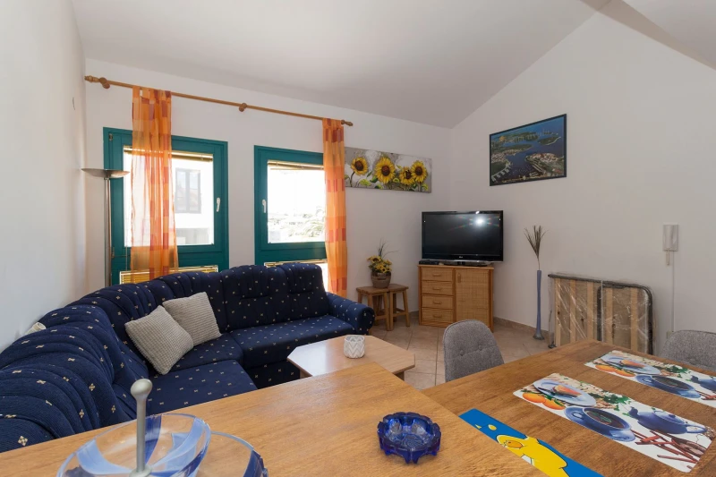 Apartman Plavi, Dnevni boravak
