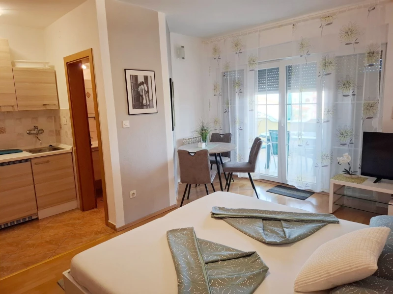 Obiteljski apartman sa velikom terasom, Dnevni boravak