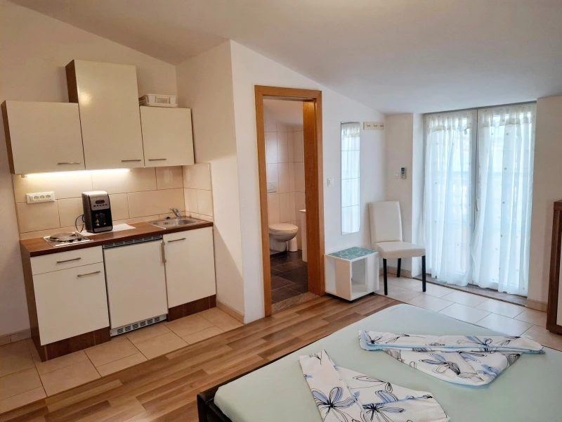 Studio apartman sa pogledom na more, Dnevni boravak