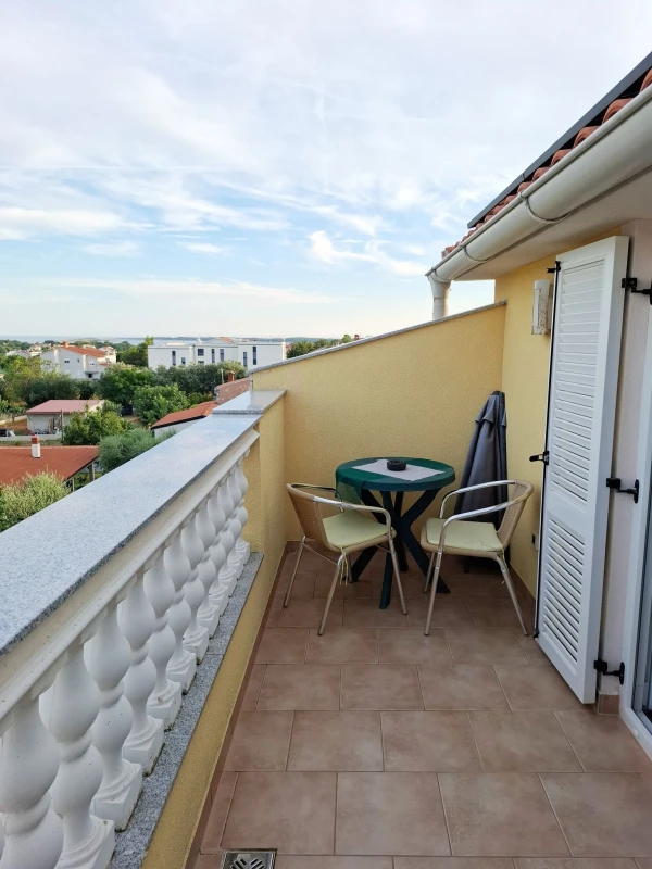 Studio apartman sa pogledom na more, Balkon / terasa