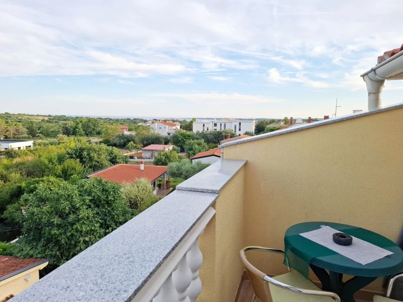 Studio apartman sa pogledom na more, Balkon / terasa