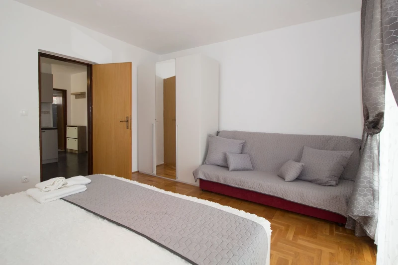 Appartamento al 1° piano Ovest, Camere