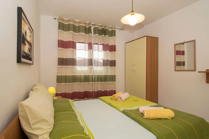 Apartman sa 1 spavaćom sobom, Sobe