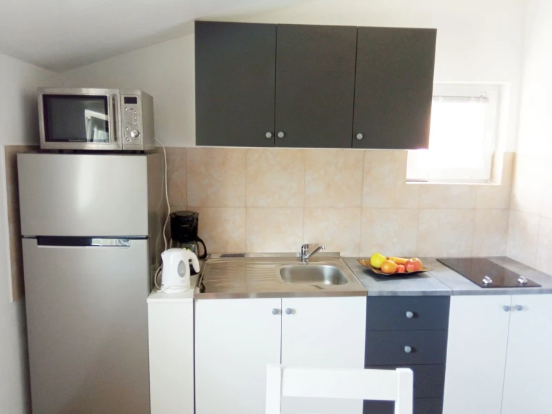 Apartman Rosa, na mirnoj lokaciji blizu šume, Kuhinja
