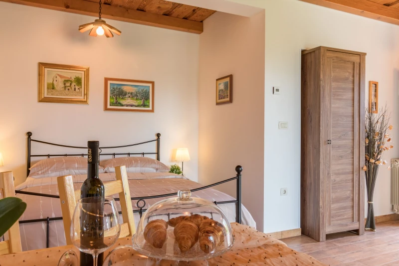 Apartman Marilena sa bazenom, Dnevni boravak