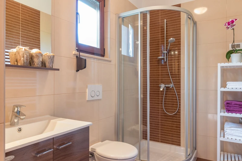 Apartman Marilena sa bazenom, Kupaonica / wc