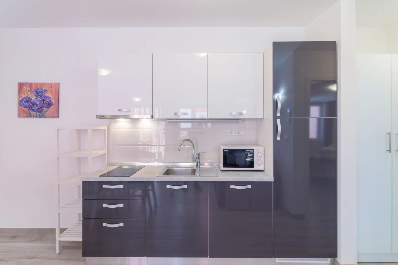 Appartamento con una camera da letto, Cucina