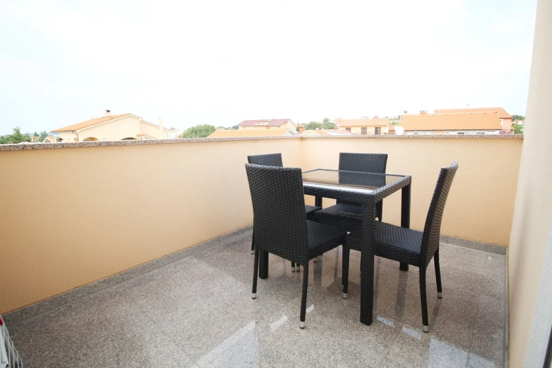 Apartman sa 1 spavaćom sobom na 2. katu, Balkon / terasa