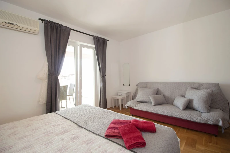 Appartamento al 1° piano Est, Camere