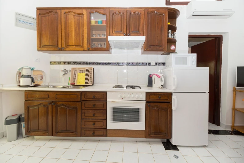 Casetta nel cortile, Cucina