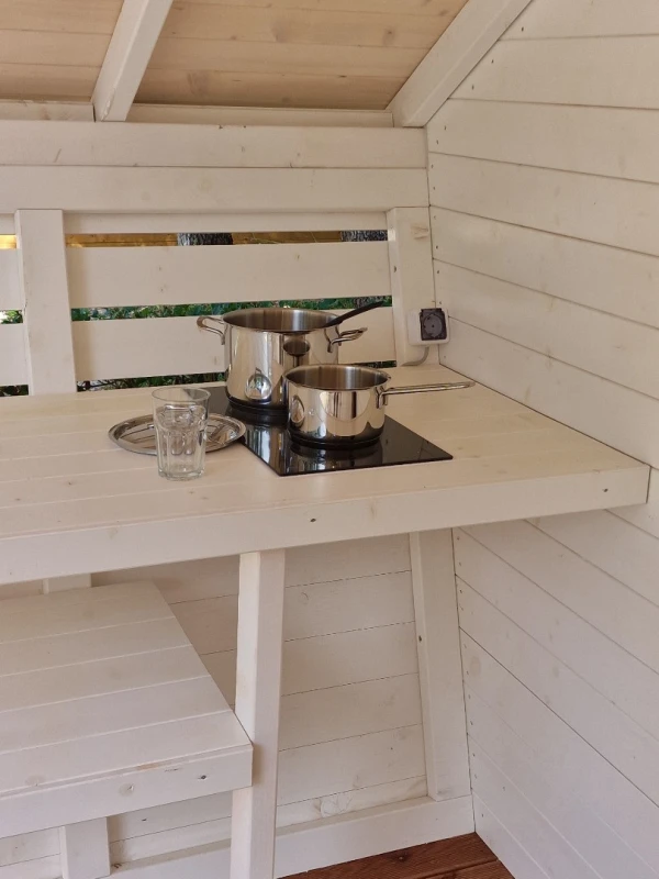 Camping Pod - 2x Single beds, Vabriga