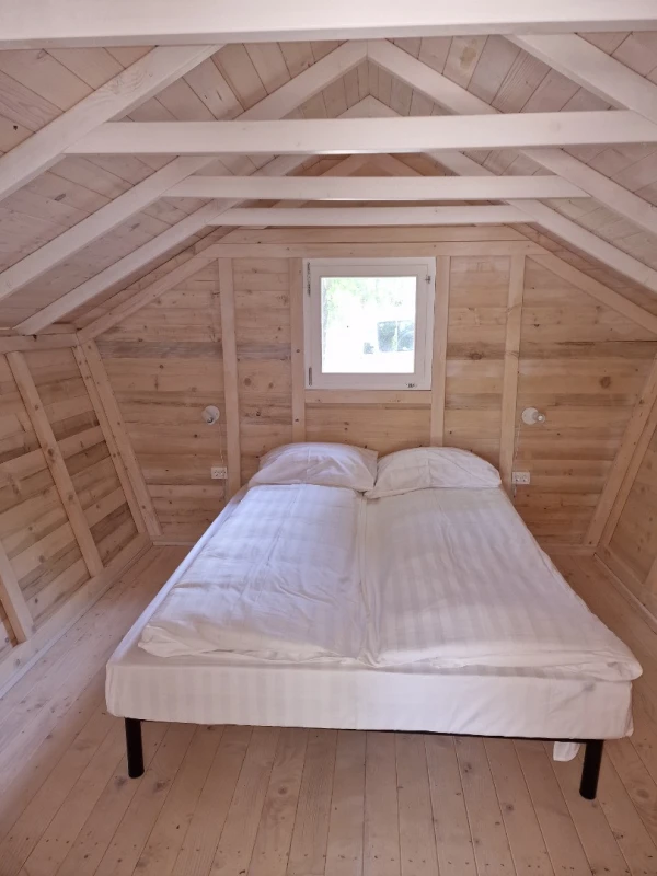 Camping Pod - Double bed, Bedrooms