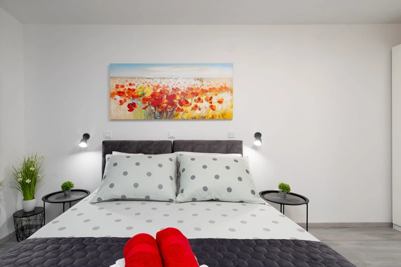Nice Apartment with XXL swimming pool -Rovinj, Bedrooms
