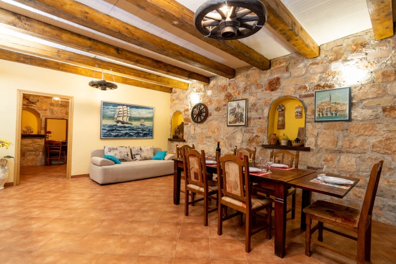 Rustico Apartment with XXL swimming pool -Rovinj, Kitchen