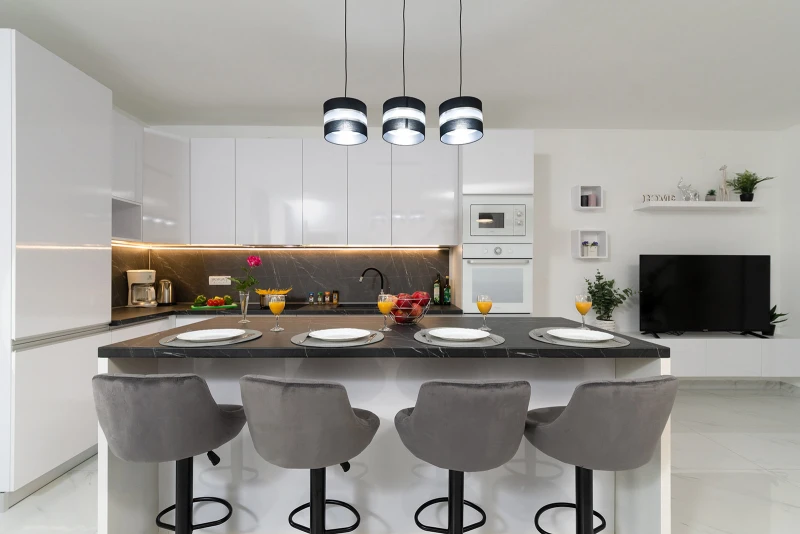 Nice Apartment with XXL swimming pool -Rovinj, Kitchen