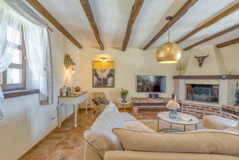 Villa Santolina, Villa Santolina, Baderna