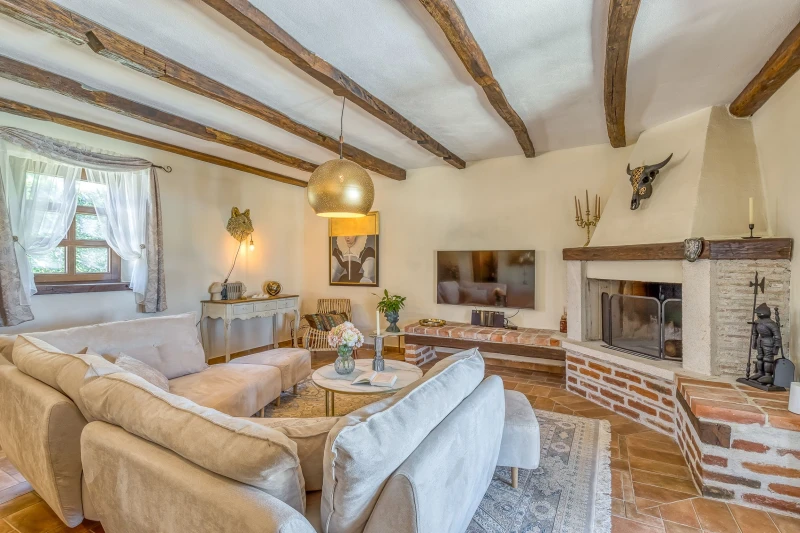 Villa Santolina, Baderna