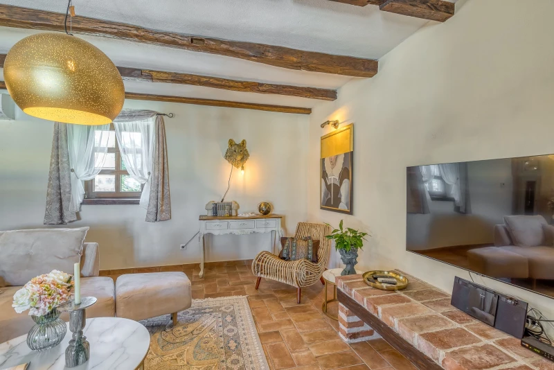 Villa Santolina, Baderna
